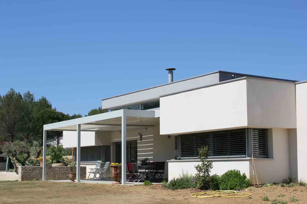 maison villa contemporaine bioclimatique bbc